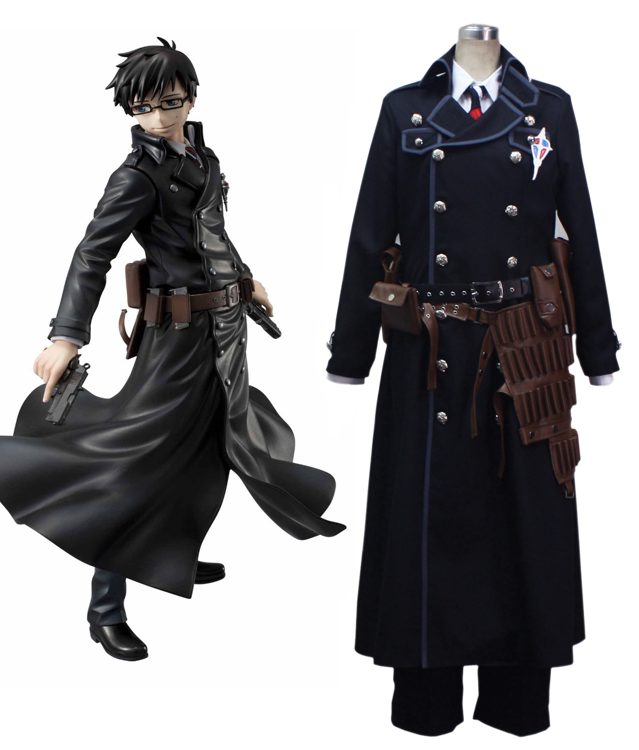 Blue Exorcist Okumura Yukio True Cross Academy Cosplay Costume